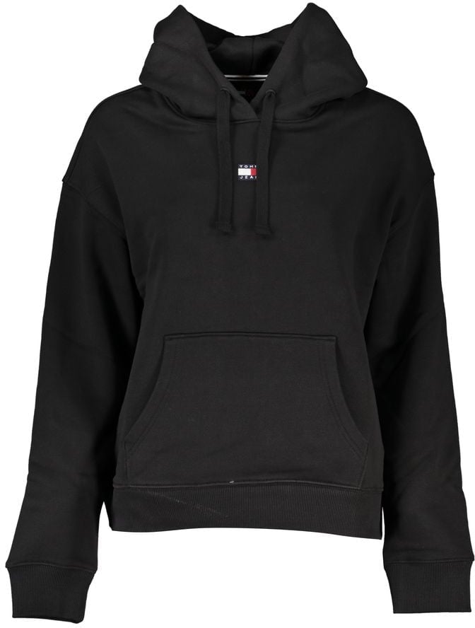 Tommy Hilfiger Tommy Hilfiger Black Cotton Women Sweater Zwart