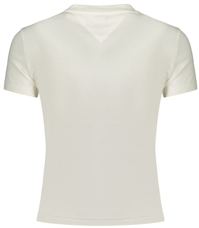 Tommy Hilfiger Tommy Hilfiger Bianco Cotton Women's T-Shirt Wit