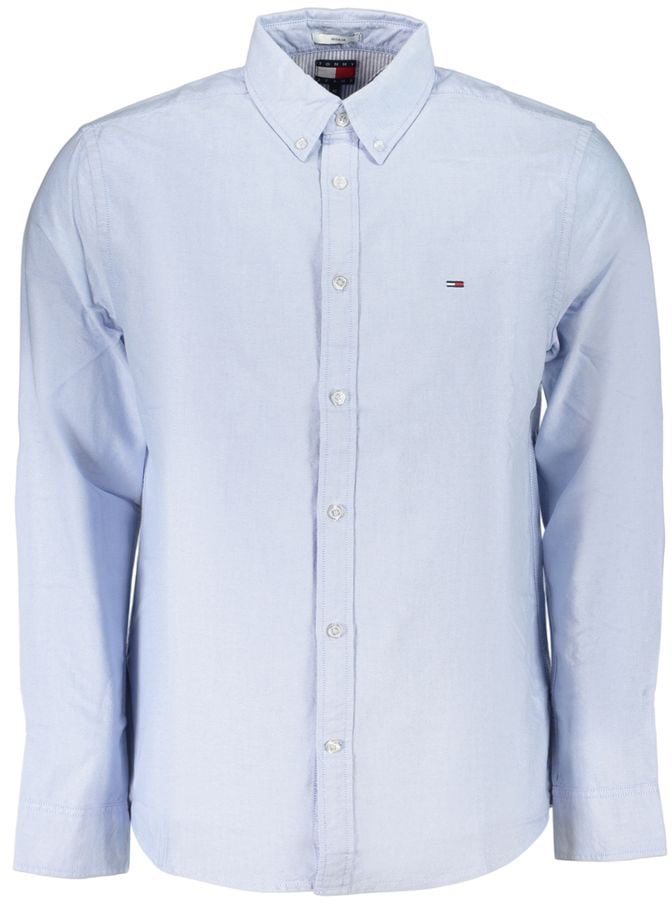 Tommy Hilfiger Tommy Hilfiger Azzurro Cotton Men's Shirt Blauw