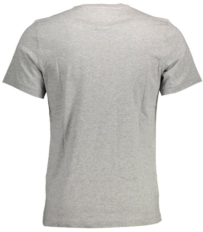 Tommy Hilfiger Tommy Hilfiger Grigio Cotton Men T-Shirt Grijs
