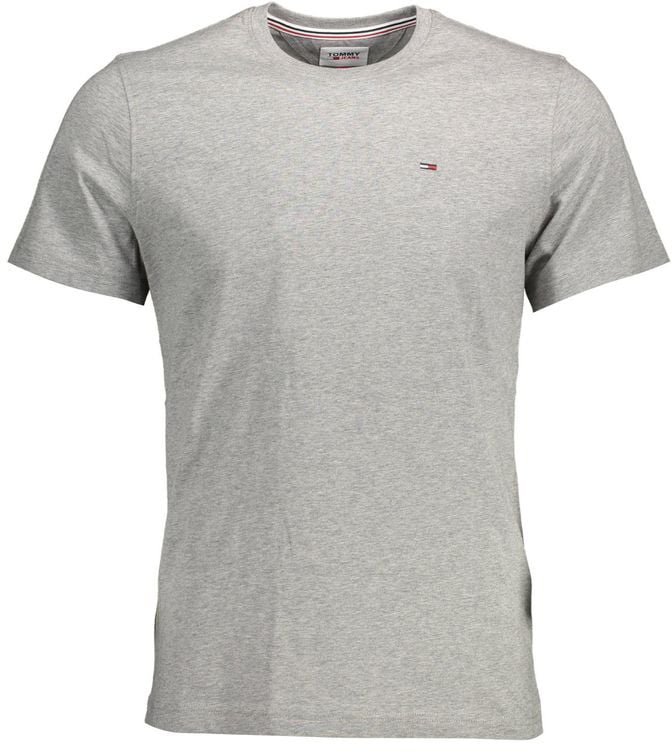 Tommy Hilfiger Tommy Hilfiger Grigio Cotton Men T-Shirt Grijs