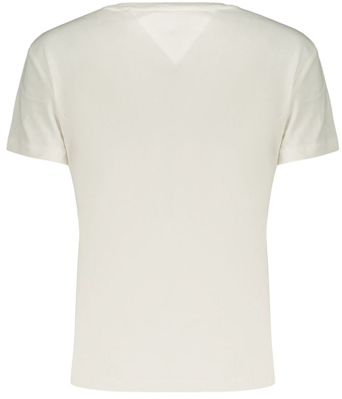 Tommy Hilfiger Bianco Cotton Women's T-Shirt Wit