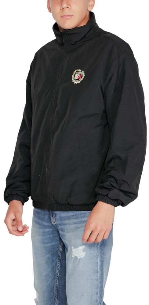 Tommy Hilfiger Jeans Black Recycled Polyester Shell Jacket Zwart