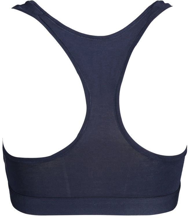 Tommy Hilfiger Blu Cotone Women Sports Bra Blauw