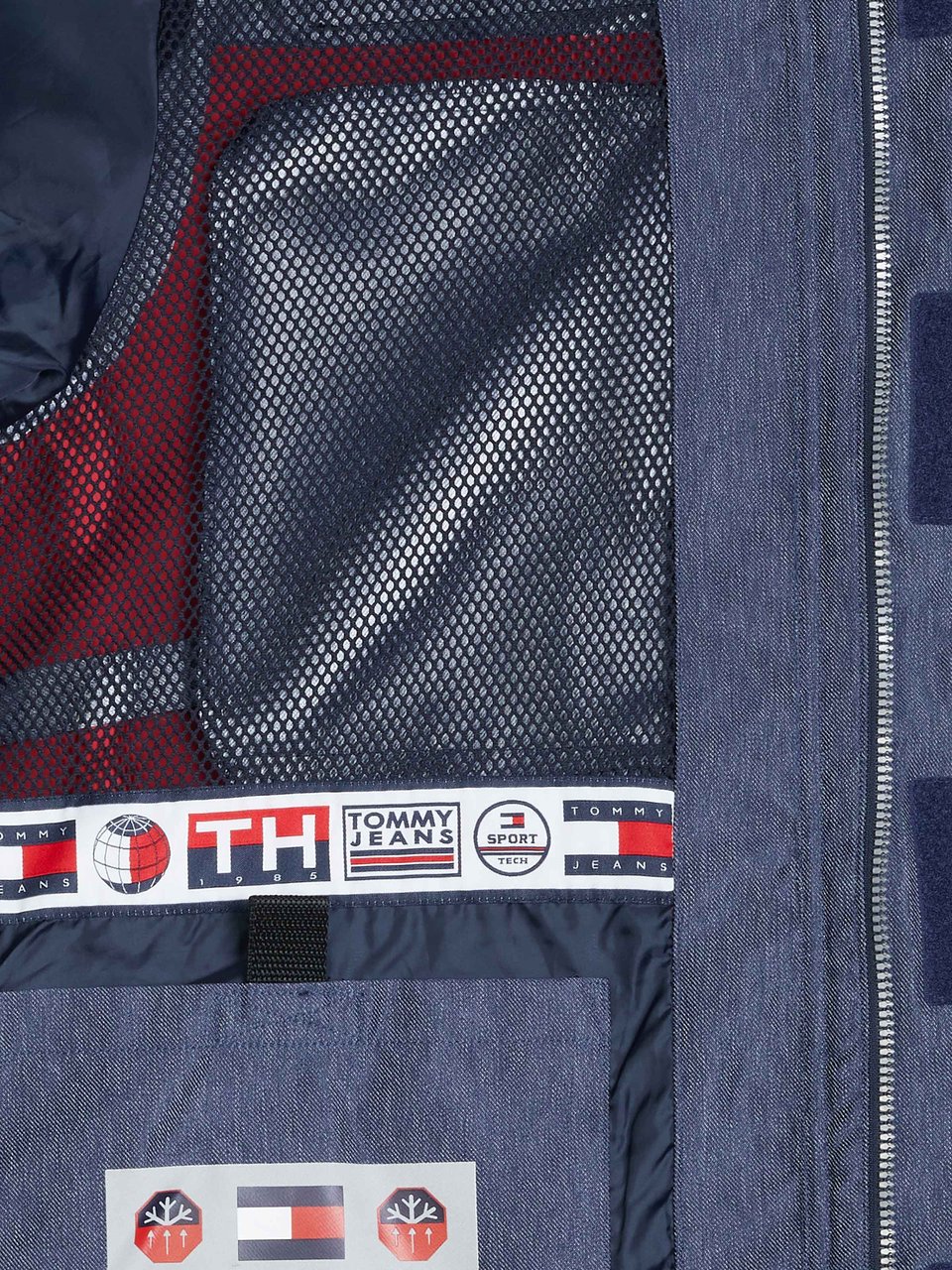 Tommy Hilfiger Tommy Hilfiger Jeans Jacke Blauw