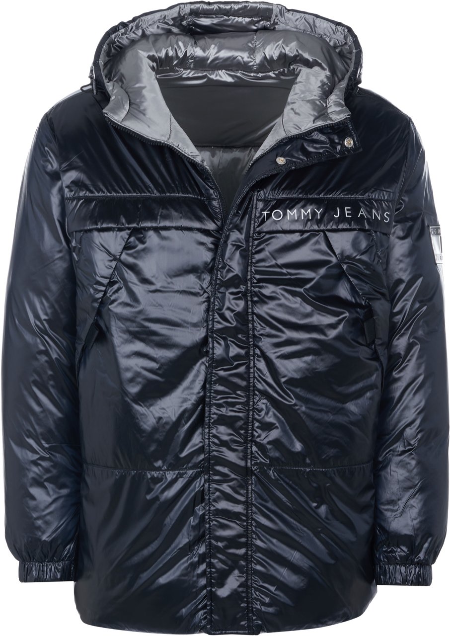 Tommy Hilfiger Tommy Hilfiger Wendejacke schwarz Zwart