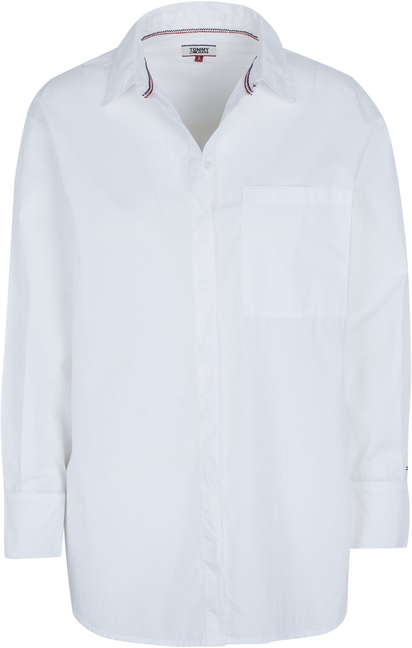 Tommy Hilfiger Jeans Bluse Wit