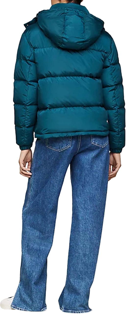 Tommy Hilfiger Alaska Puffer Green Jas Groen