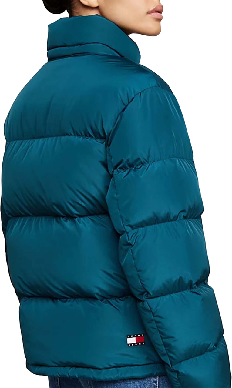 Tommy Hilfiger Alaska Puffer Green Jas Groen