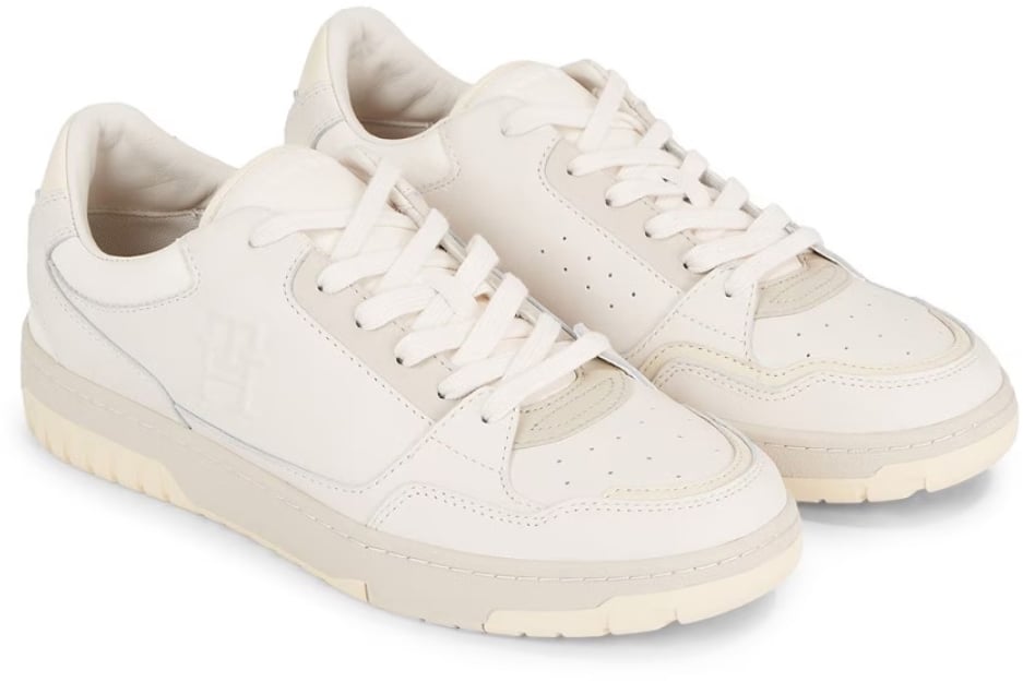 Tommy Hilfiger Th Basket Low Sneakers Wit