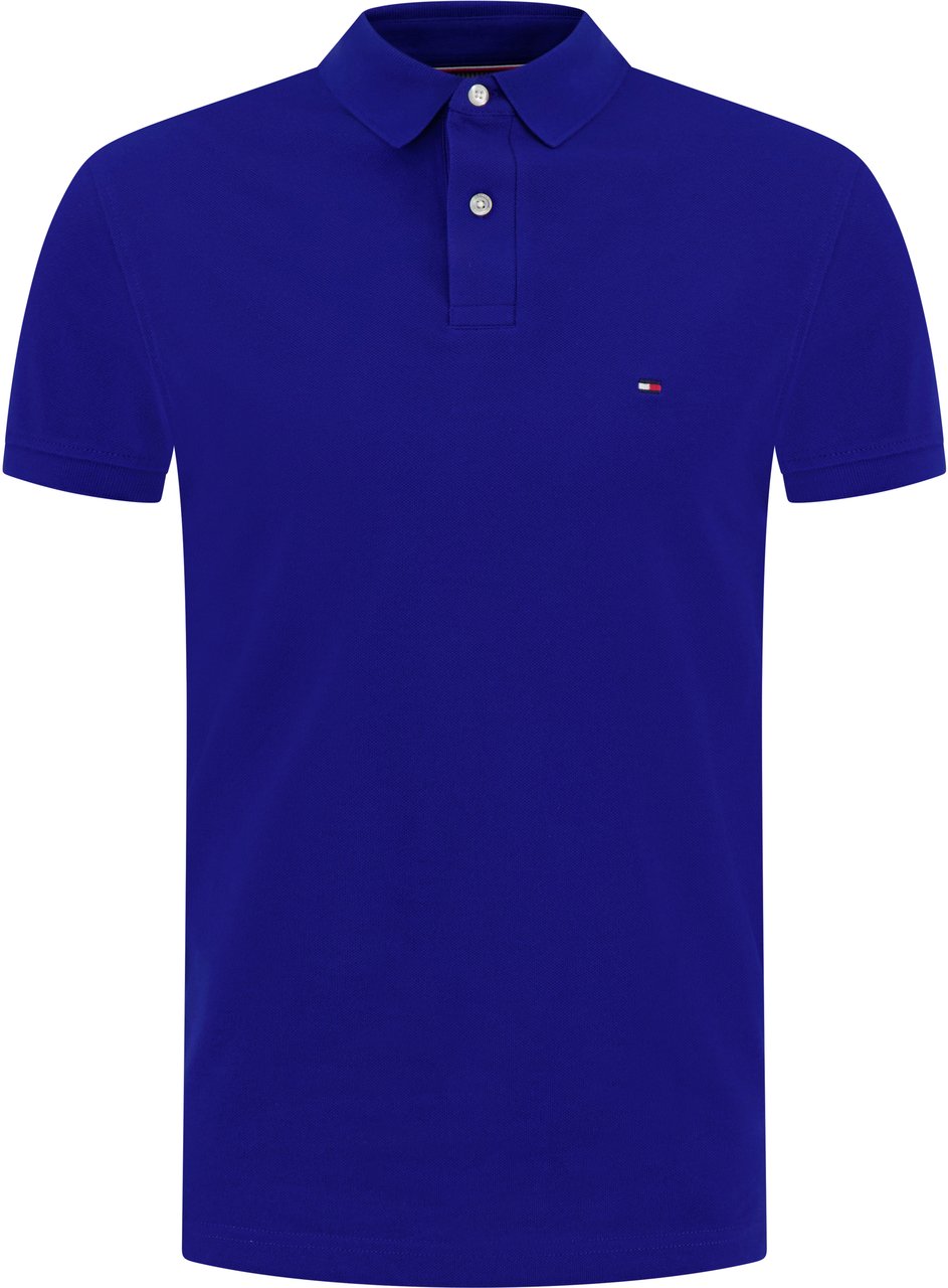 Tommy Hilfiger Polo Blauw Blauw