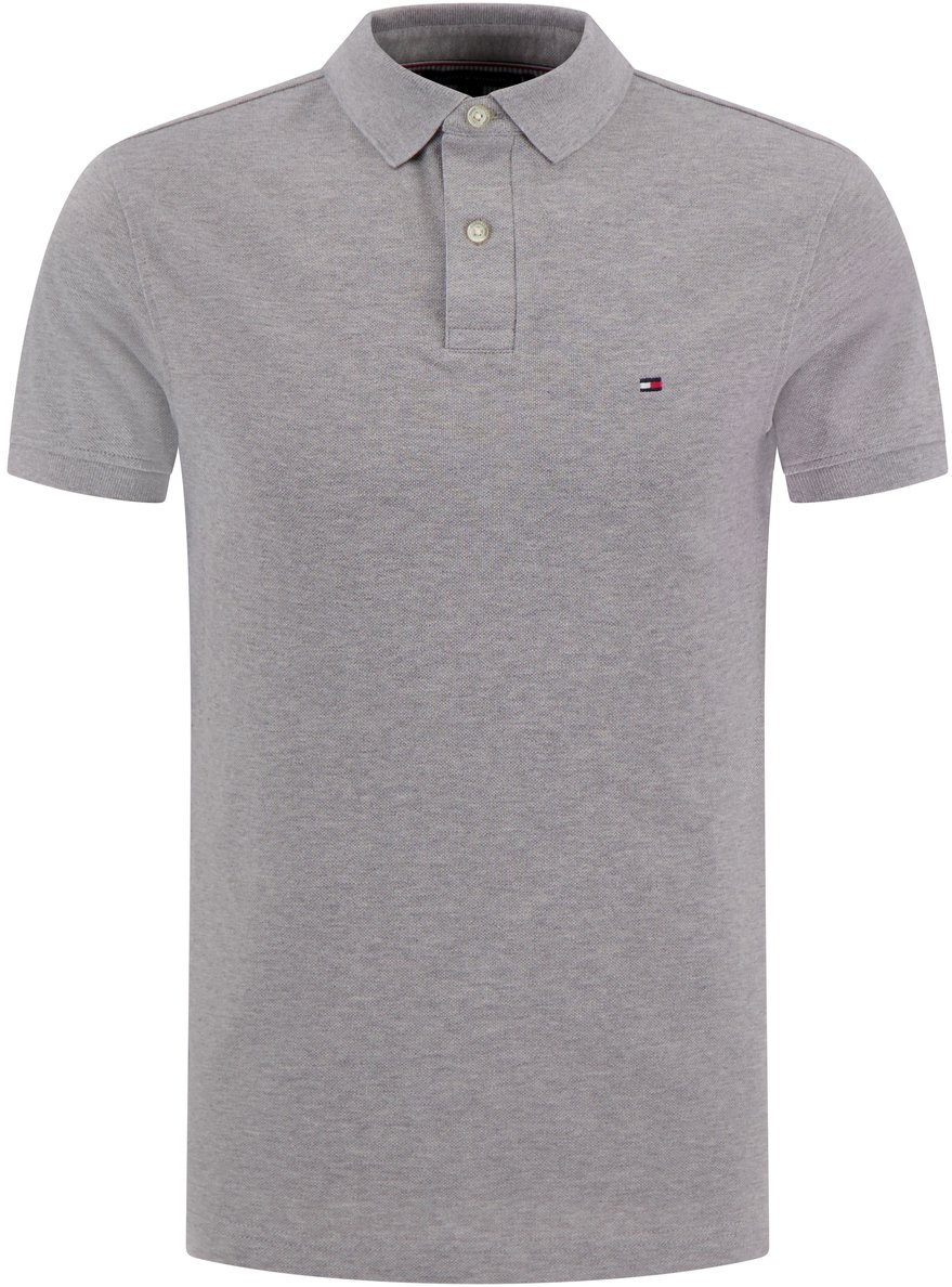 Tommy Hilfiger Polo Grijs Grijs