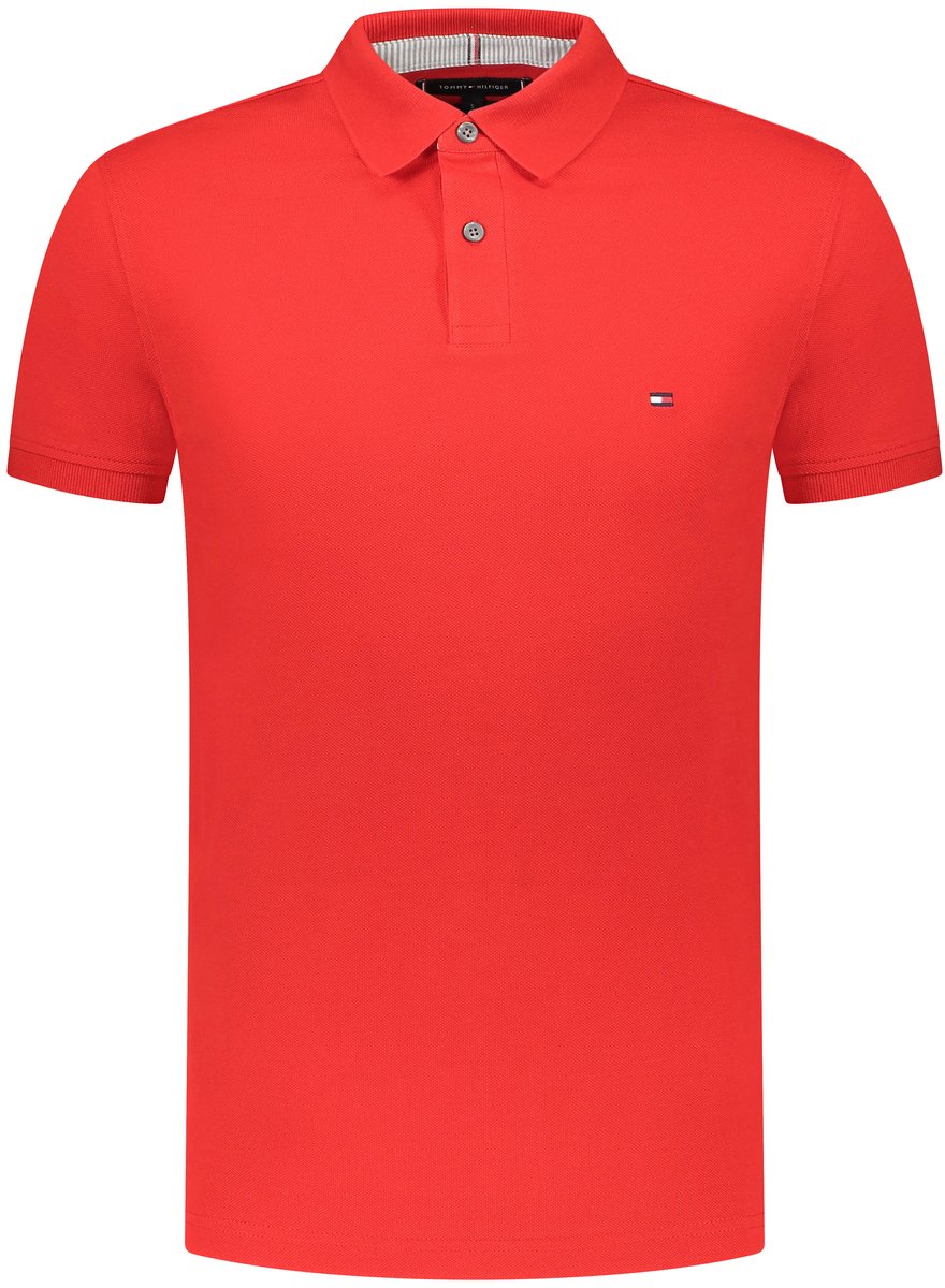 Tommy Hilfiger Polo Rood Rood