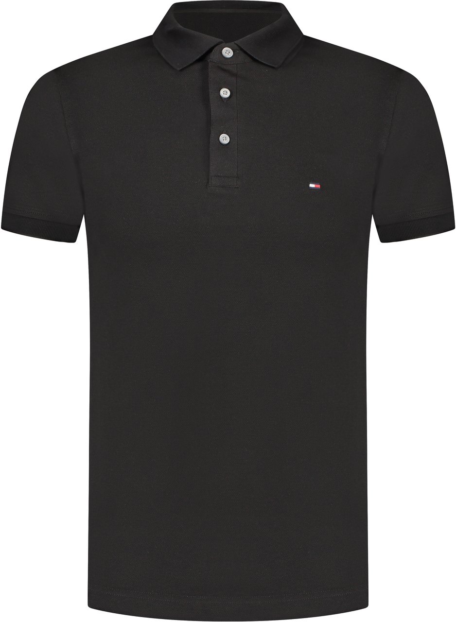 Tommy Hilfiger Polo Zwart Zwart