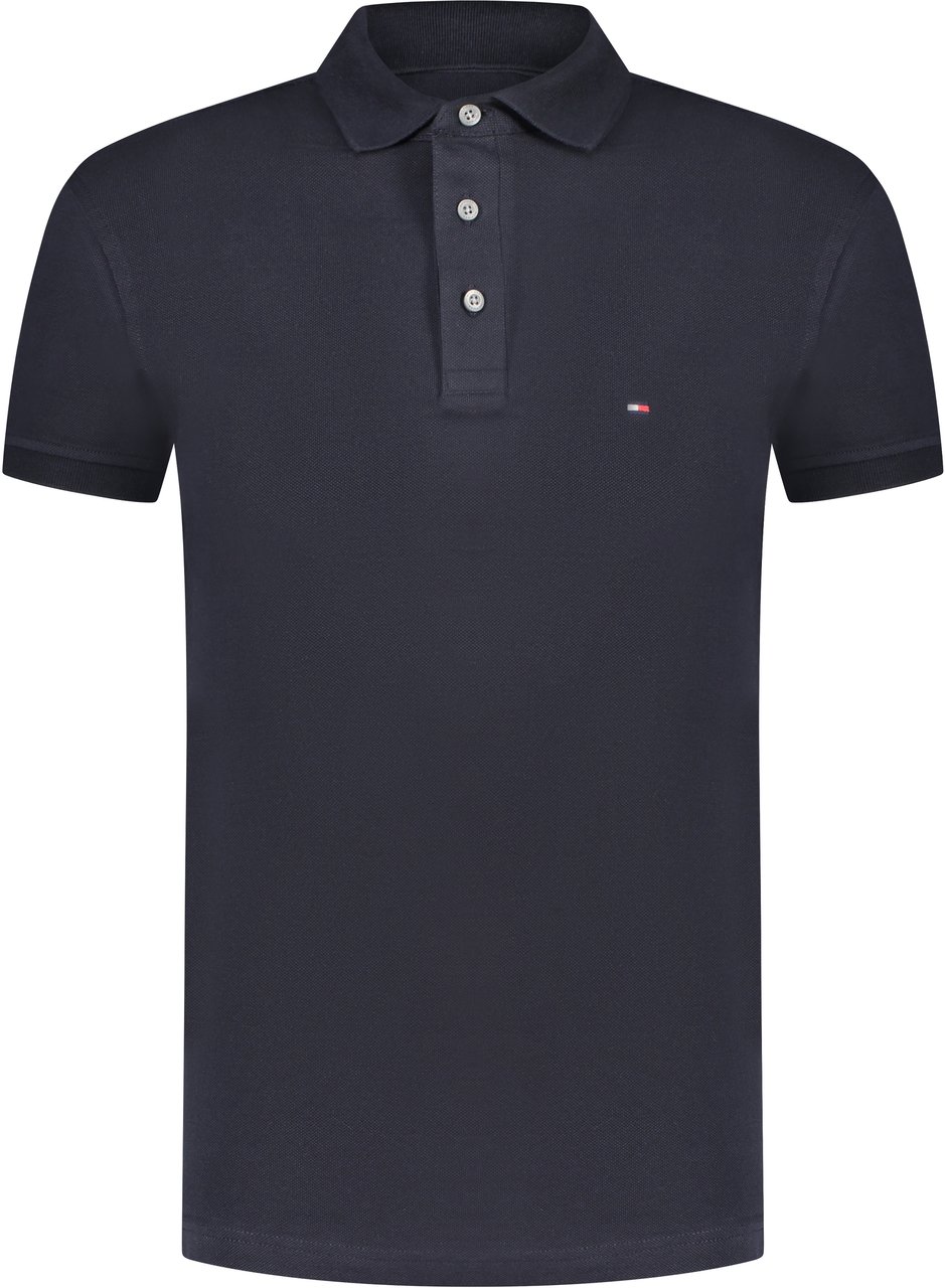 Tommy Hilfiger Polo Blauw Blauw