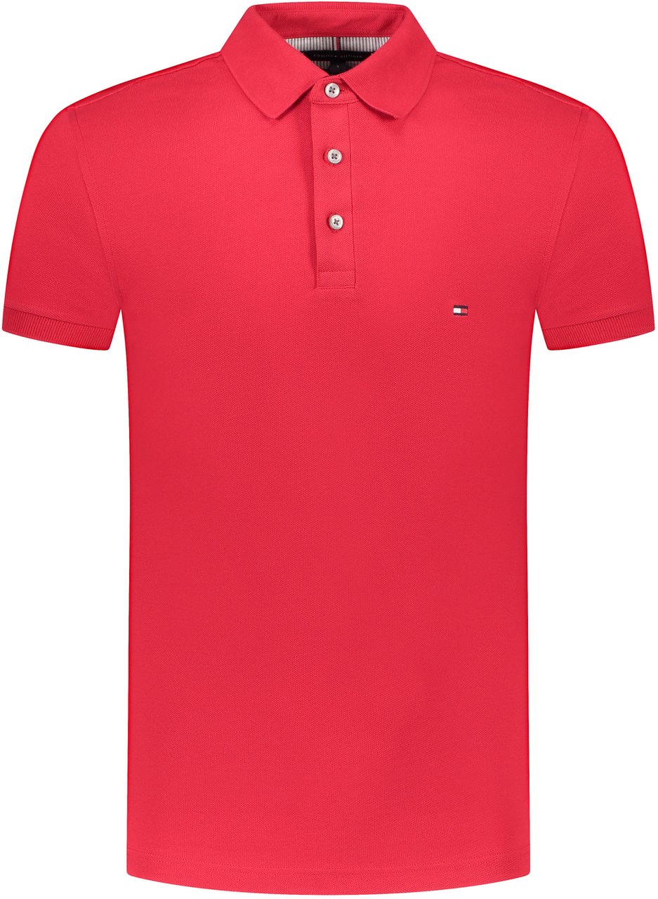 Tommy Hilfiger Polo Rood Rood