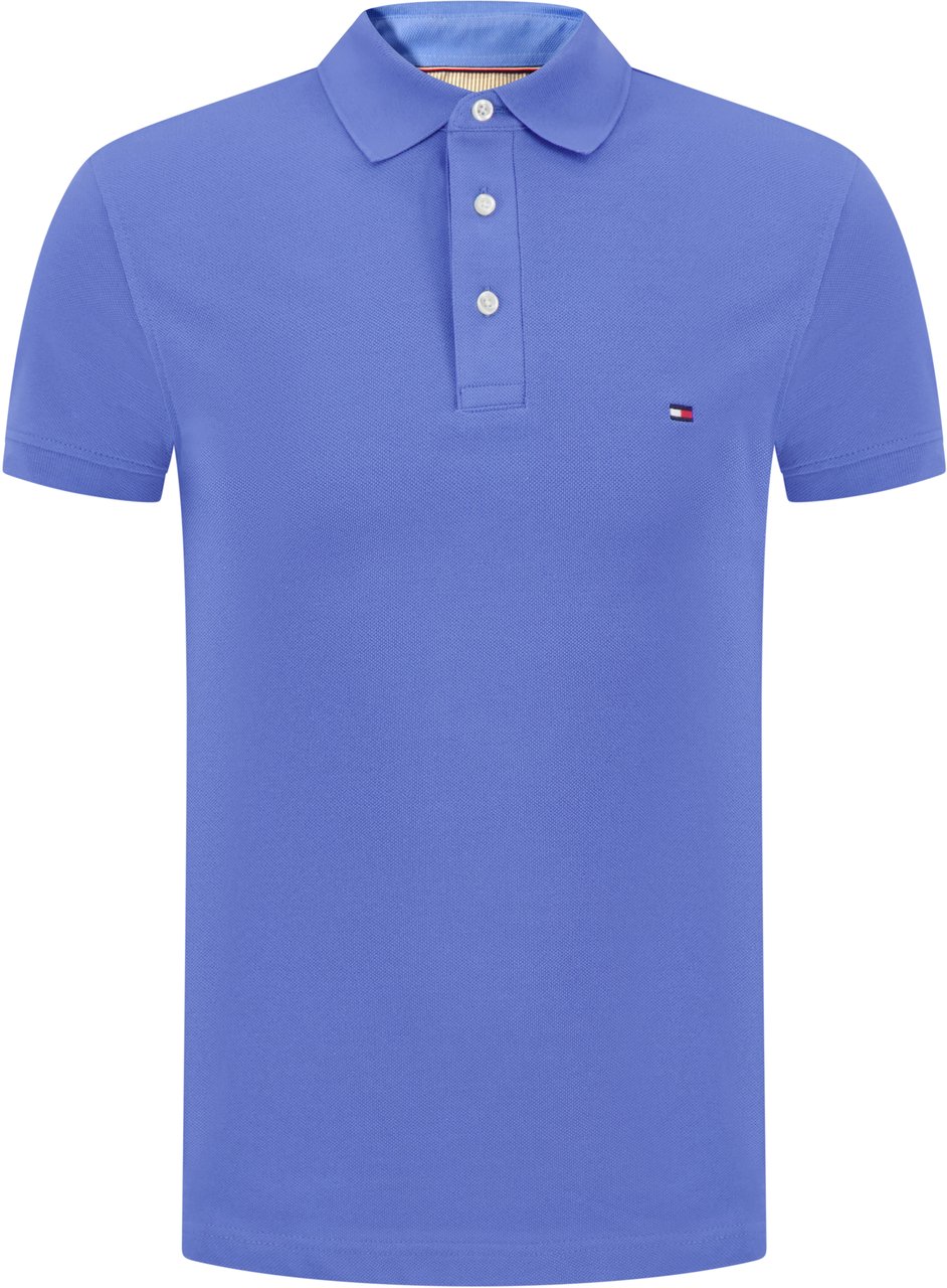 Tommy Hilfiger Polo Blauw Blauw