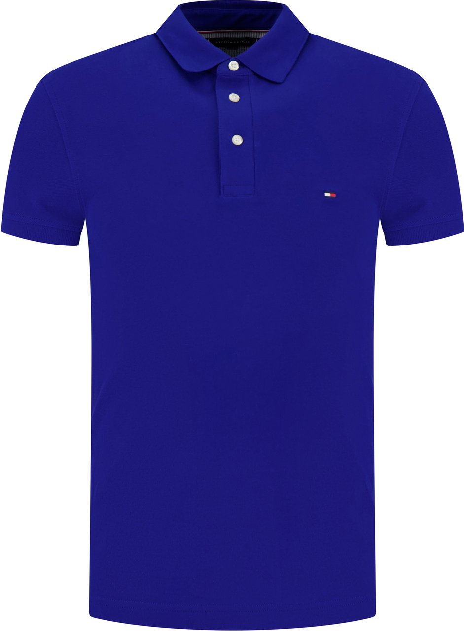 Tommy Hilfiger Polo Blauw Blauw