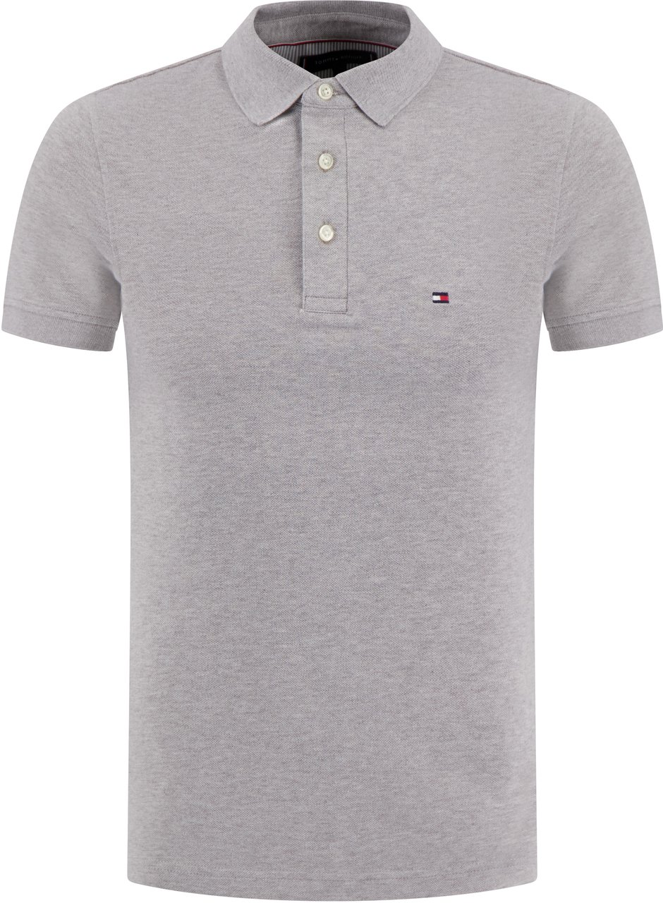 Tommy Hilfiger Polo Grijs Grijs