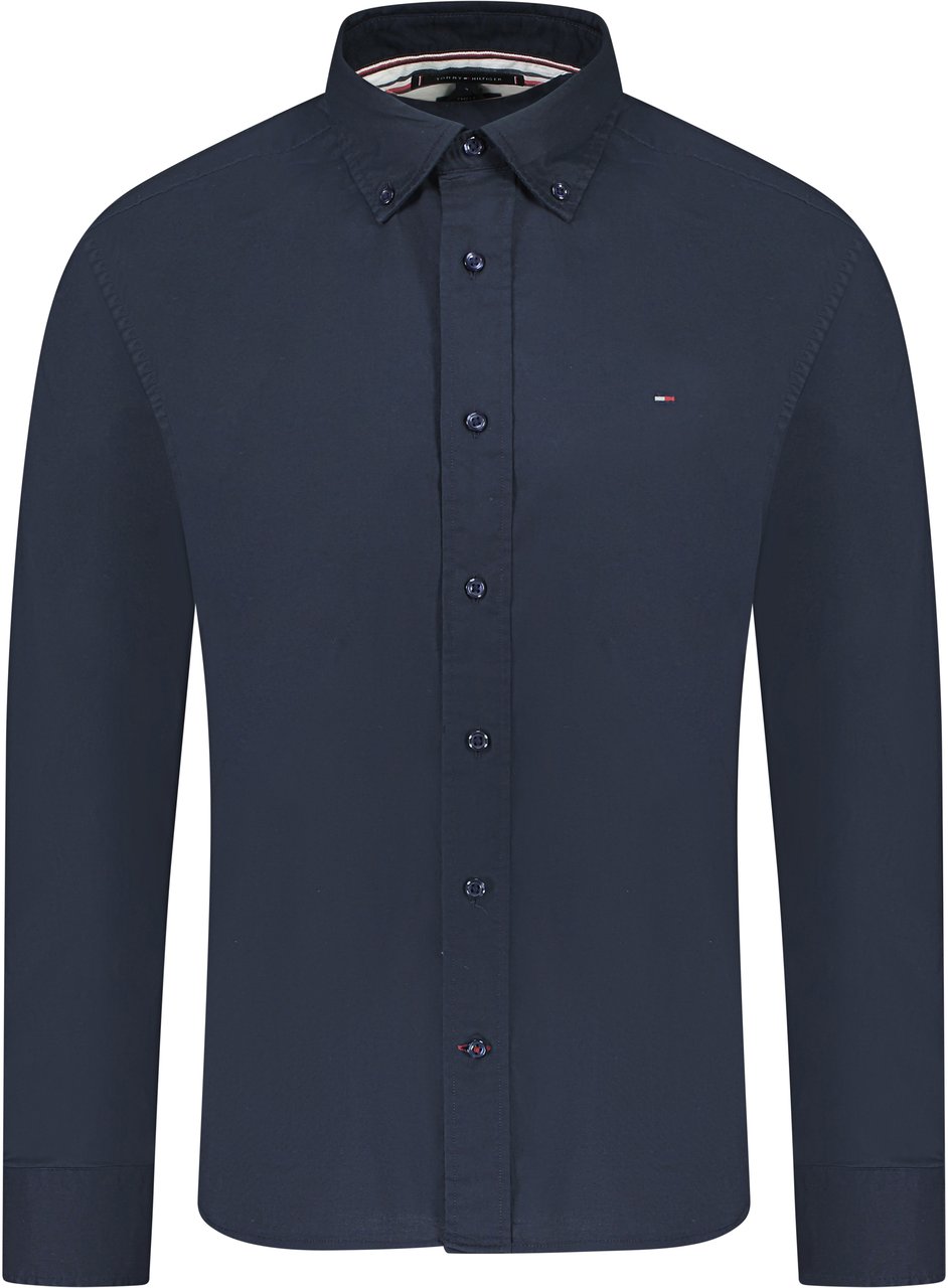 Tommy Hilfiger Overhemd Blauw Blauw