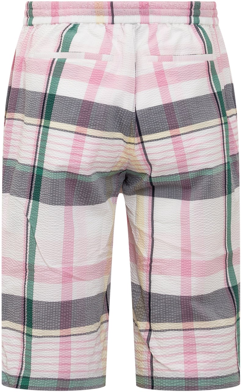 Tommy Hilfiger Bermuda a Quadri Roze