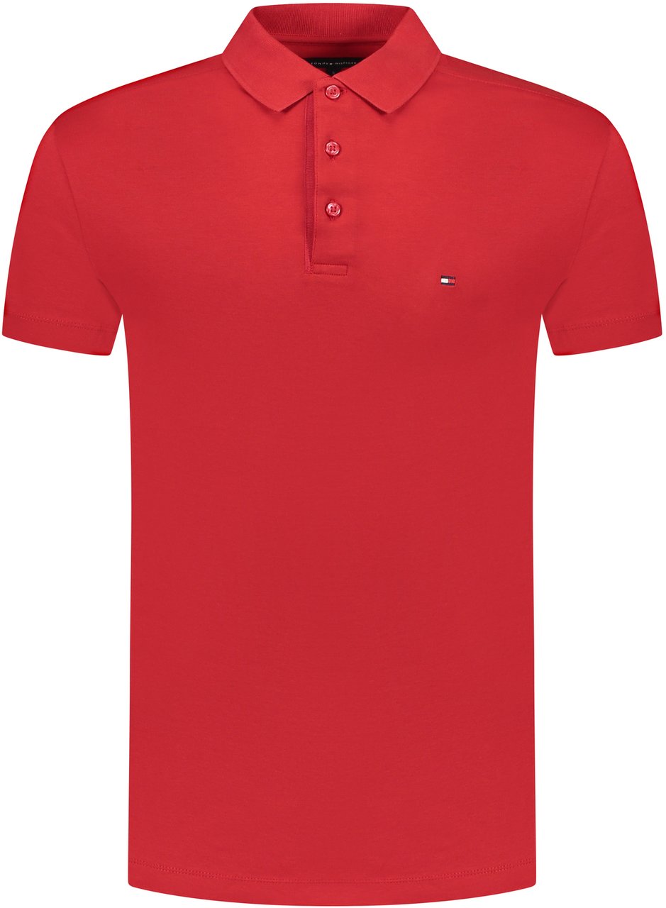 Tommy Hilfiger Polo Rood Rood