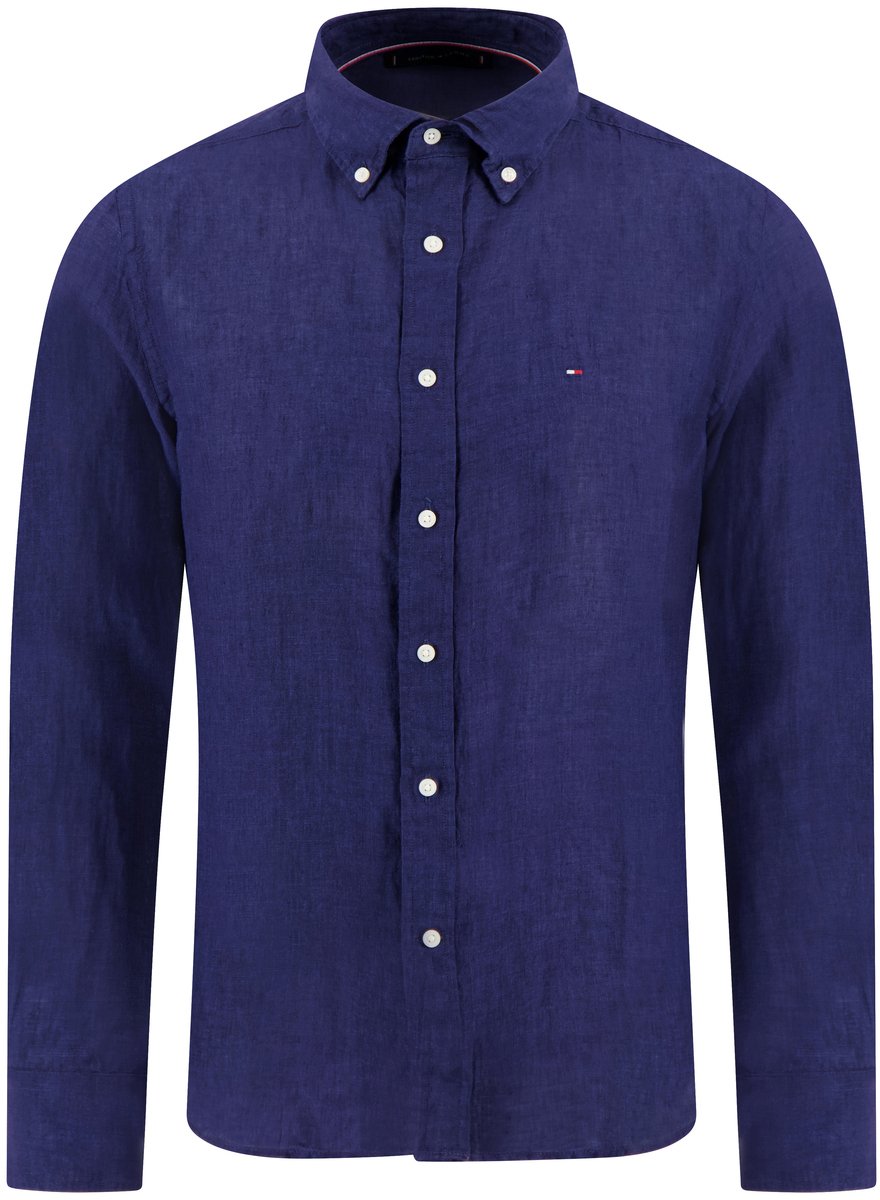 Tommy Hilfiger Overhemd Blauw Blauw