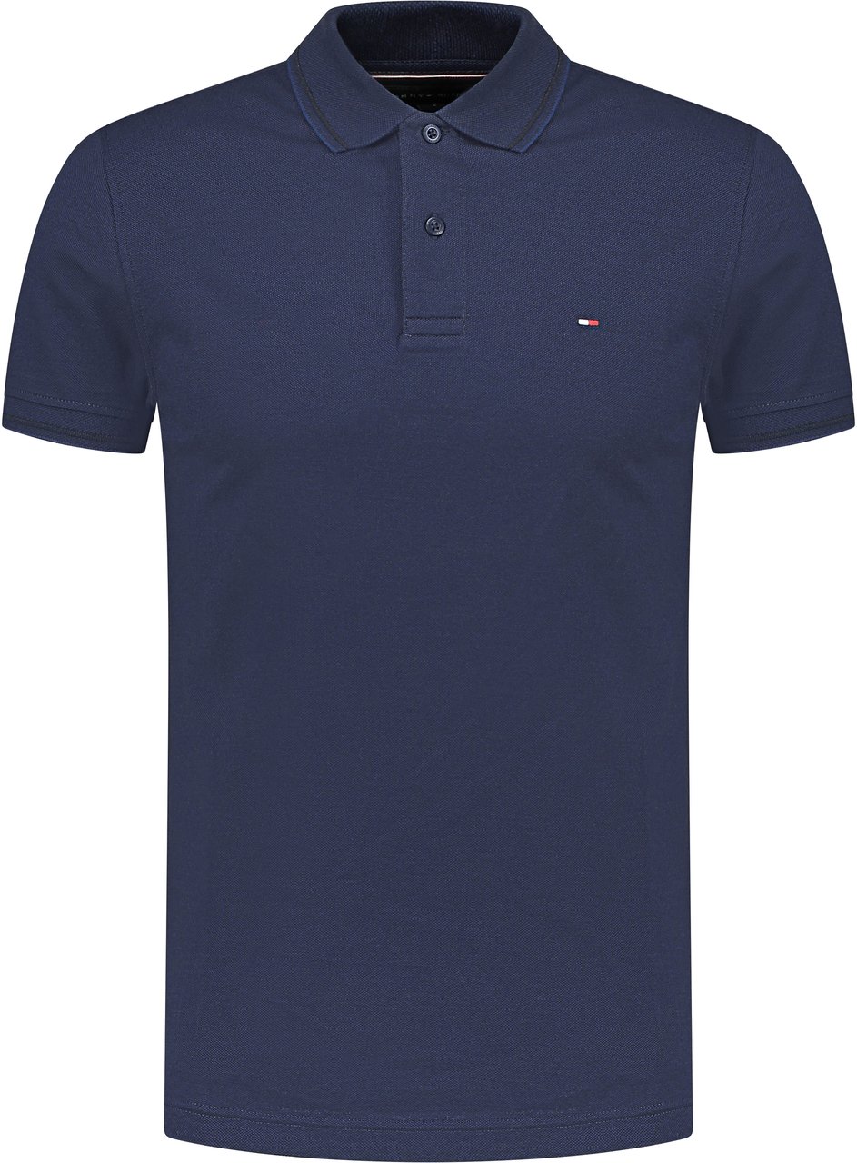 Tommy Hilfiger Polo Blauw Blauw
