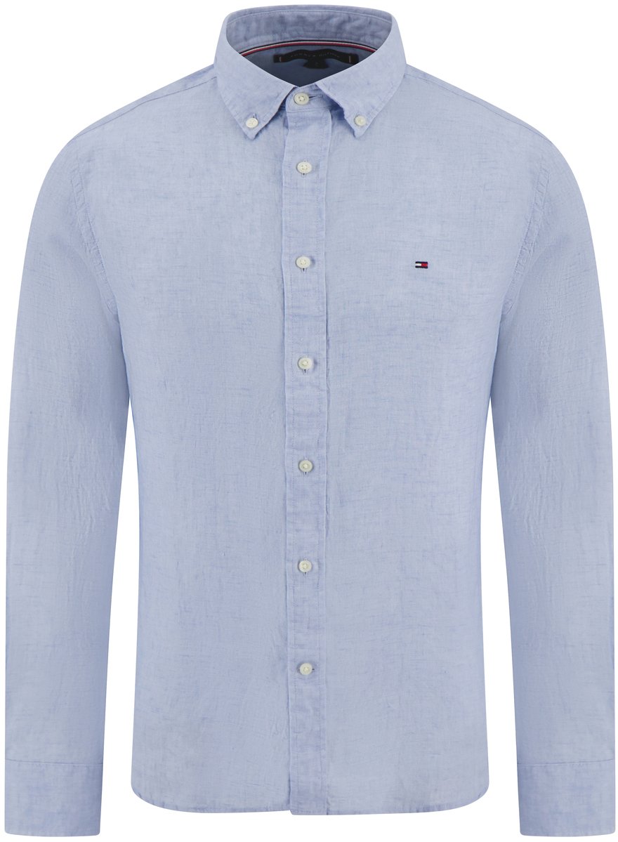 Tommy Hilfiger Overhemd Blauw Blauw