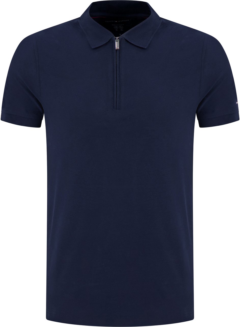 Tommy Hilfiger Polo Blauw Blauw