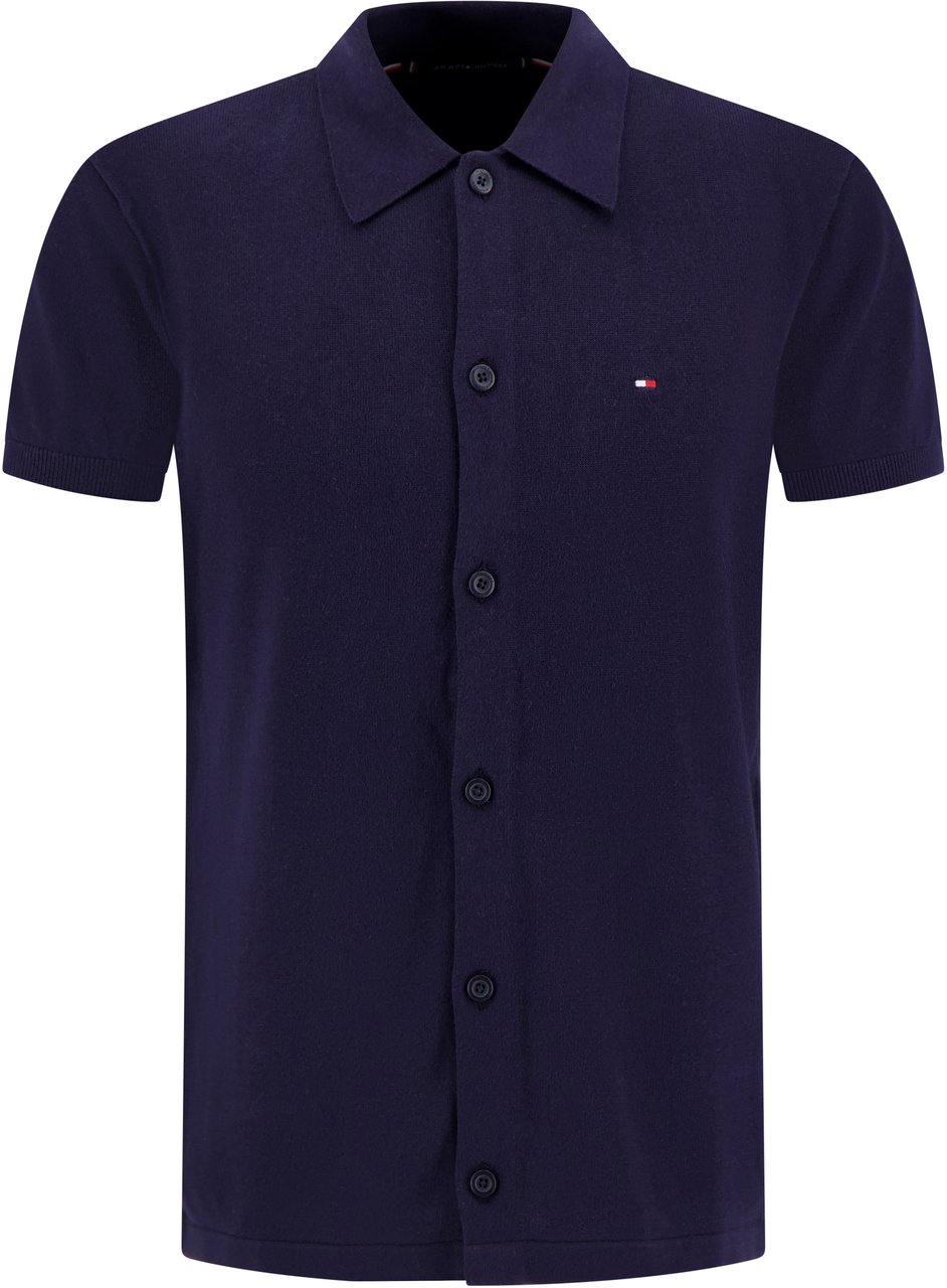 Tommy Hilfiger Overhemd Blauw Blauw
