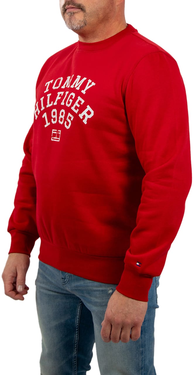 Tommy Hilfiger Hilfiger Arch Sweatshirt Rood