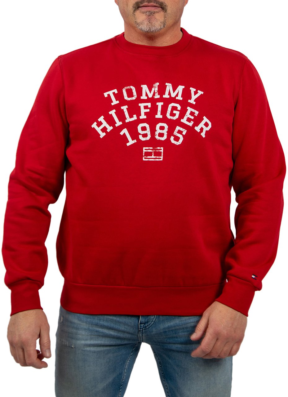 Tommy Hilfiger Hilfiger Arch Sweatshirt Rood