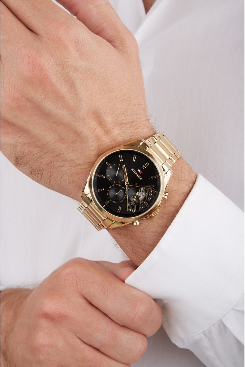 Tommy Hilfiger TH Baker hrn stl dbl stl dbl Goud