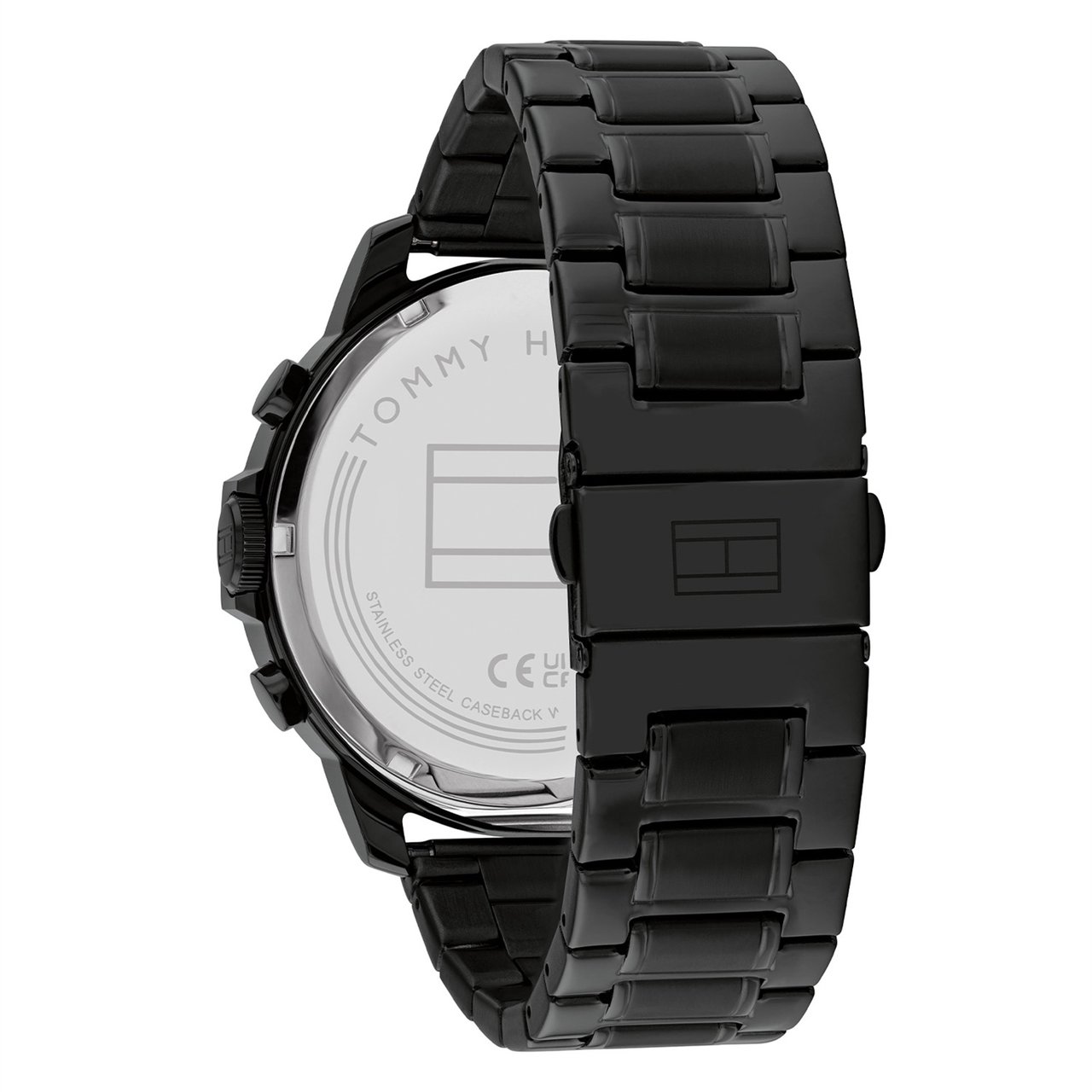 Tommy Hilfiger Tommy Hilfiger TH1710494 Horloge Heren Staal Zwart 50mm Zwart