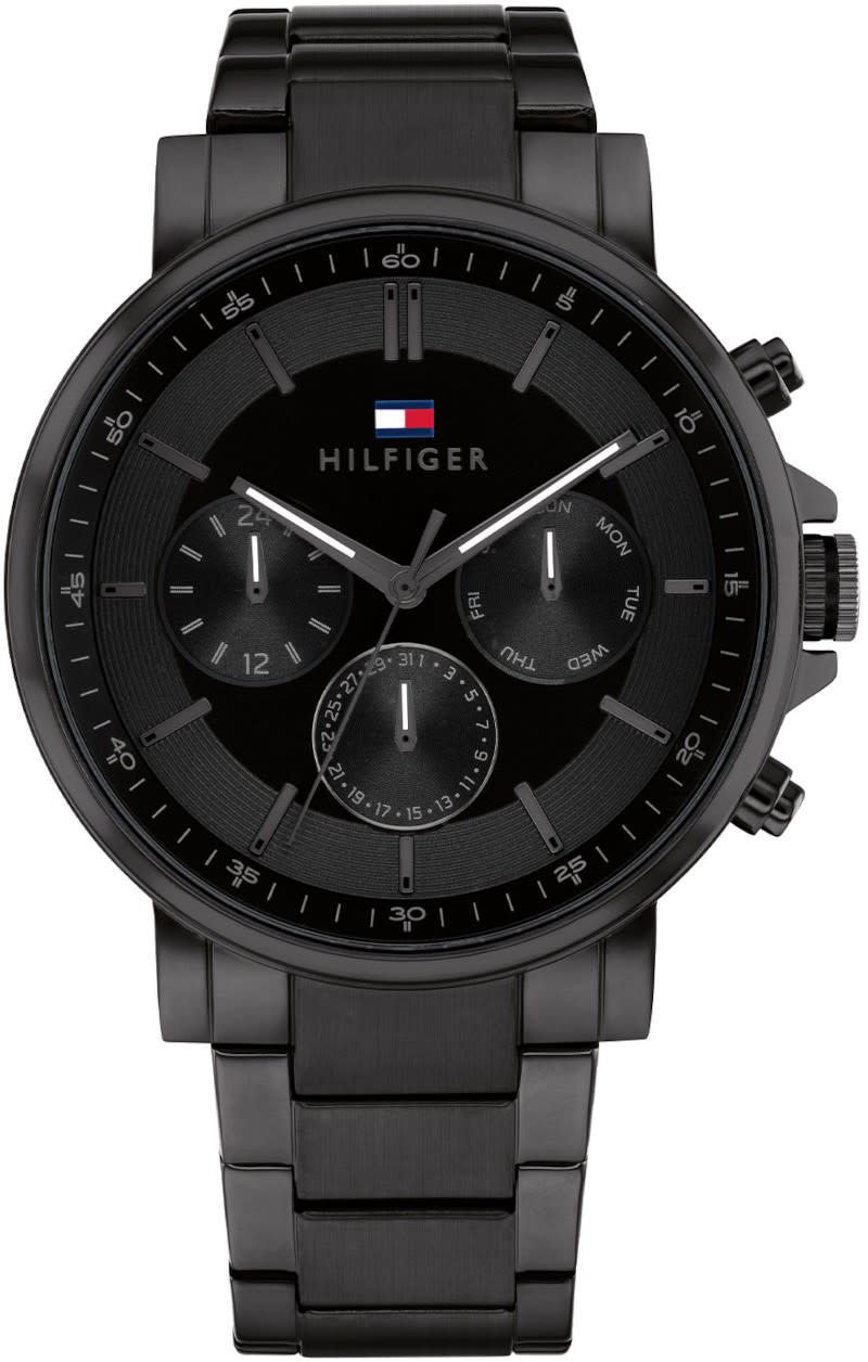 Tommy Hilfiger Tommy Hilfiger TH1710590 Horloge Heren Zwart 44mm Zwart
