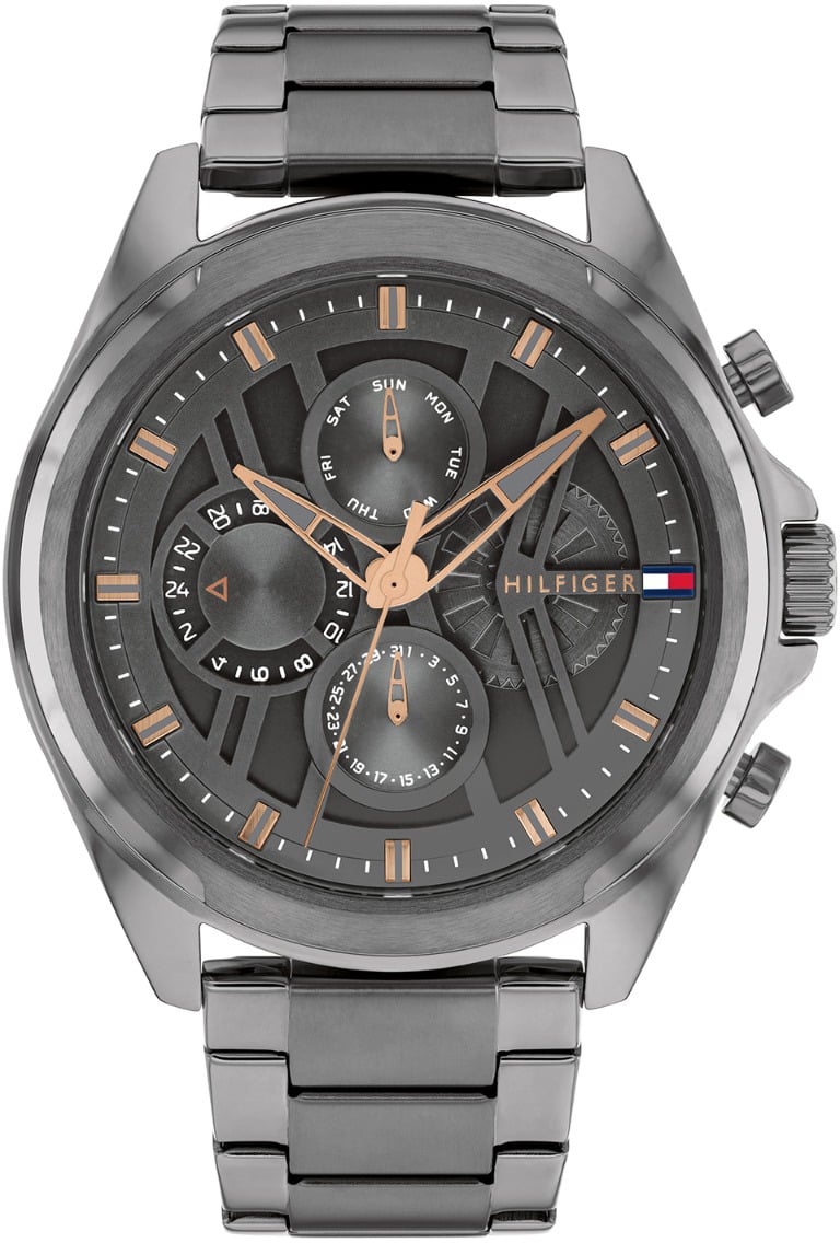 Tommy Hilfiger Tommy Hilfiger TH1710657 Horloge Heren Grijs 48mm Grijs