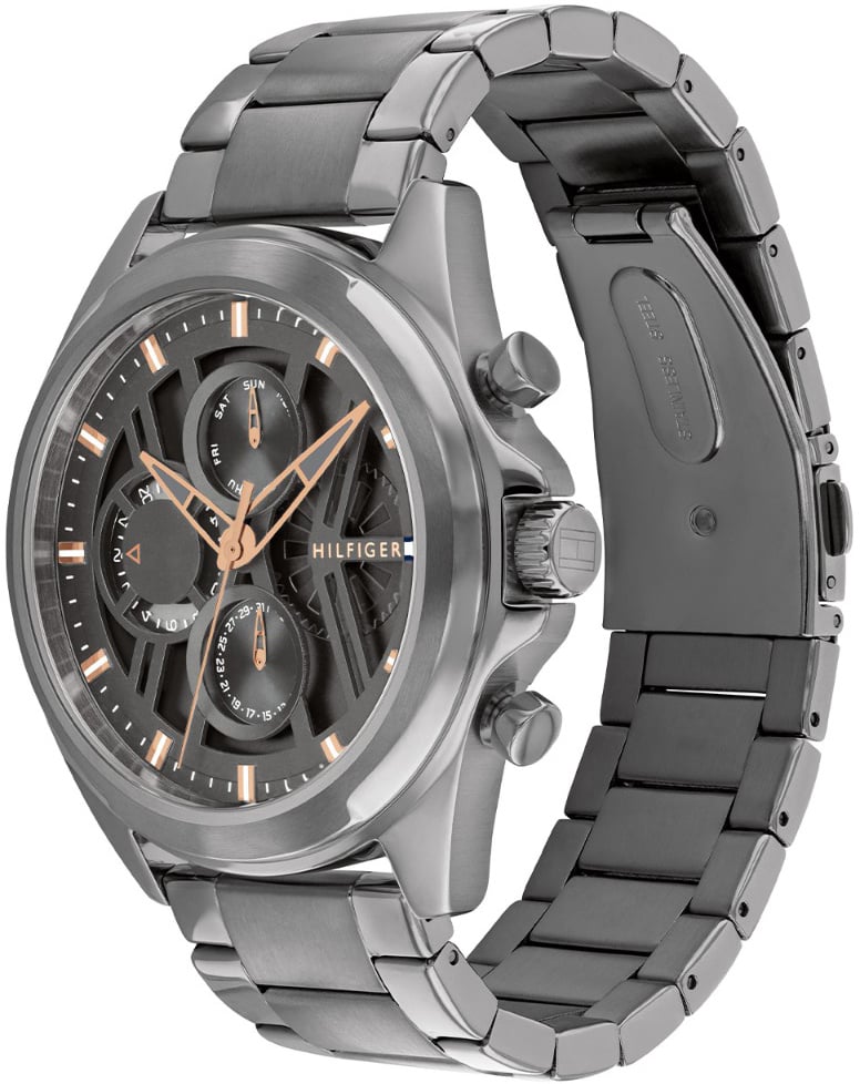 Tommy Hilfiger Tommy Hilfiger TH1710657 Horloge Heren Grijs 48mm Grijs