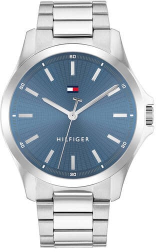 Tommy Hilfiger Tommy Hilfiger TH1710670 Horloge Heren Zilverkleurig 43mm Zilver