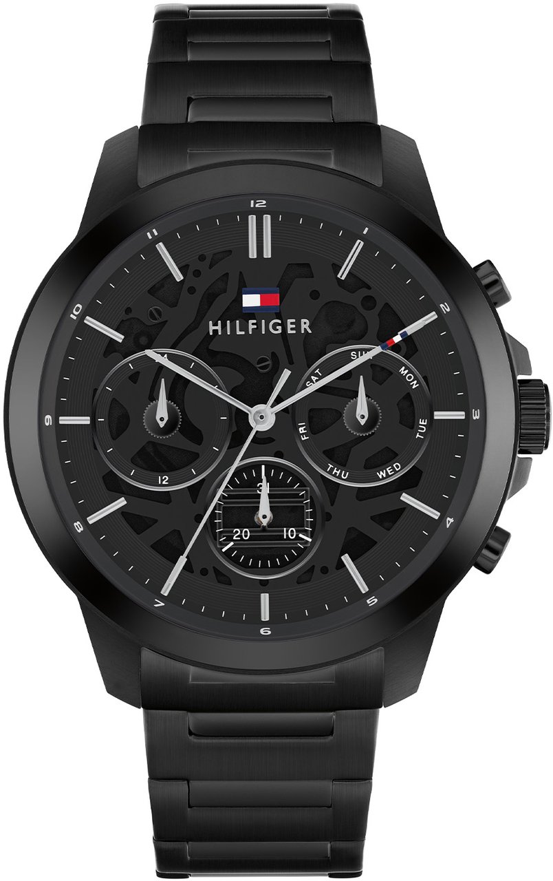 Tommy Hilfiger Henry Horloge Zwart