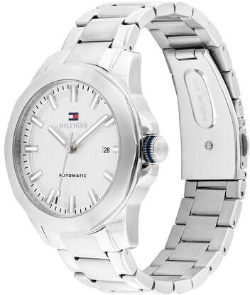 Tommy Hilfiger Tommy Hilfiger TH1710695 Horloge Heren Automaat 42mm Zilver