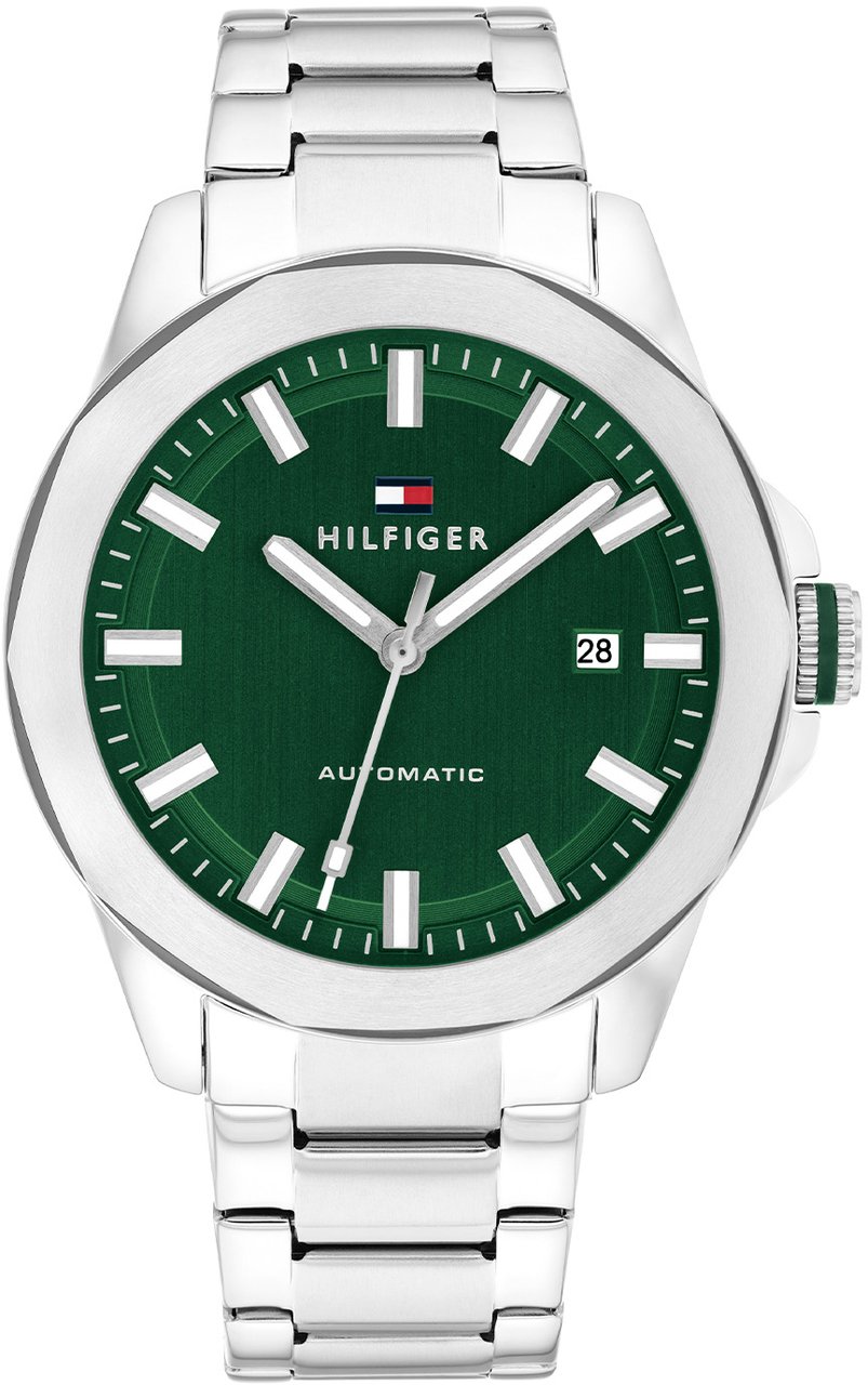 Tommy Hilfiger Tommy Hilfiger TH1710694 Horloge Heren Automaat 42mm Zilver