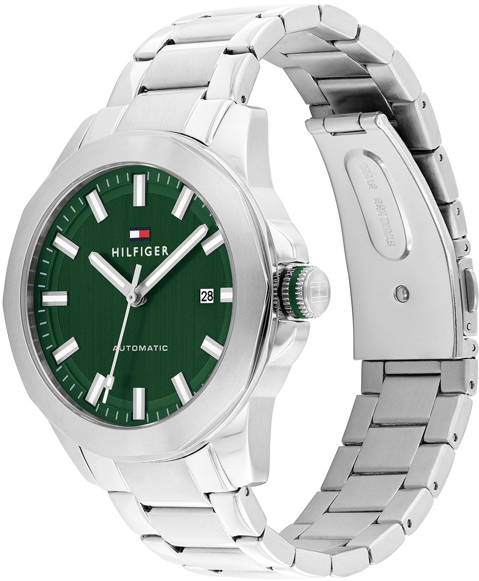 Tommy Hilfiger Tommy Hilfiger TH1710694 Horloge Heren Automaat 42mm Zilver