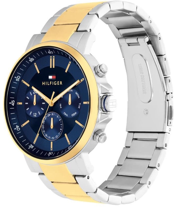 Tommy Hilfiger Tommy Hilfiger TH1710710 Horloge Heren Staal Bico 43mm Zilver