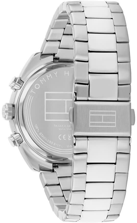 Tommy Hilfiger Tommy Hilfiger TH1710722 Horloge Heren Zilverkleurig 40mm Zilver