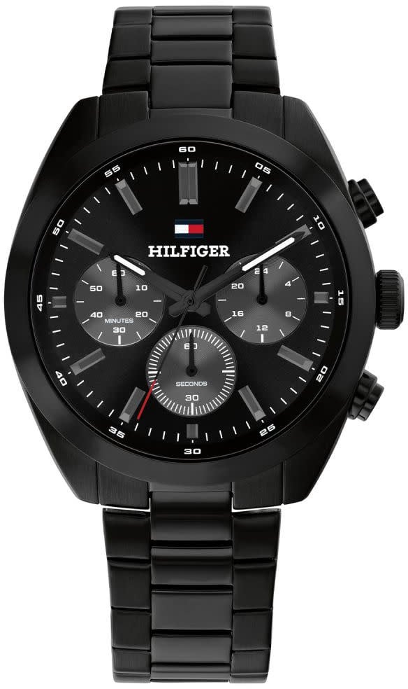 Tommy Hilfiger Tommy Hilfiger TH1710724 Horloge Heren Zwart 40mm Zwart