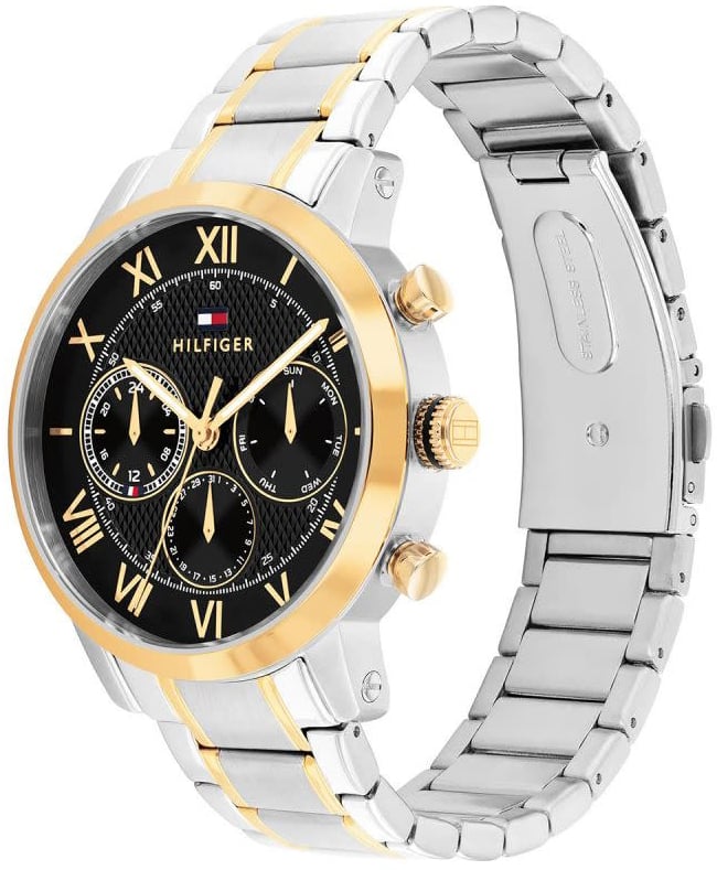 Tommy Hilfiger Tommy Hilfiger TH1710729 Horloge Heren Staal Bicolor 42mm Zilver