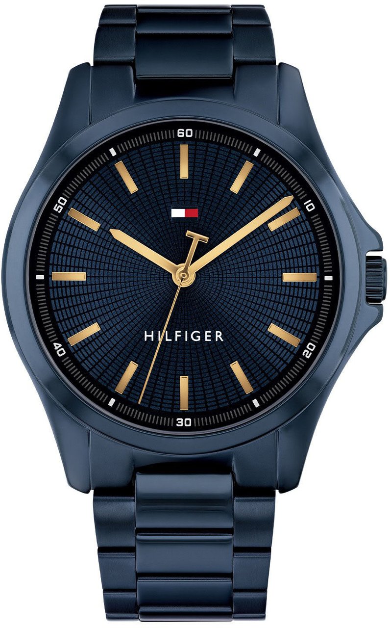 Tommy Hilfiger Tommy Hilfiger TH1710742 Horloge Heren Blauw 43mm Blauw