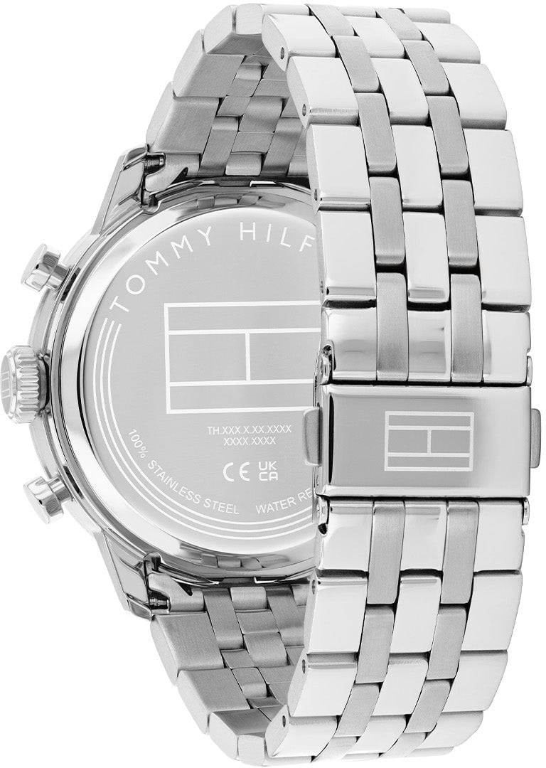 Tommy Hilfiger TH1710753 Horloge Heren Zilverkleurig 43mm Zilver