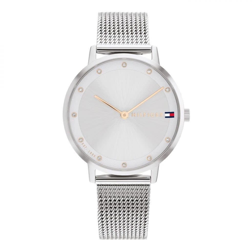 Tommy Hilfiger Tommy Hilfiger TH1782665 Horloge Dames Zilverkleurig 34mm Zilver